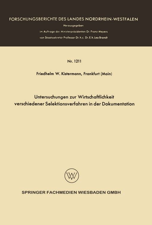Produktbild: Untersuchungen zur Wirtschaftlichkeit verschiedener Selektionsverfahren in der Dokumentation