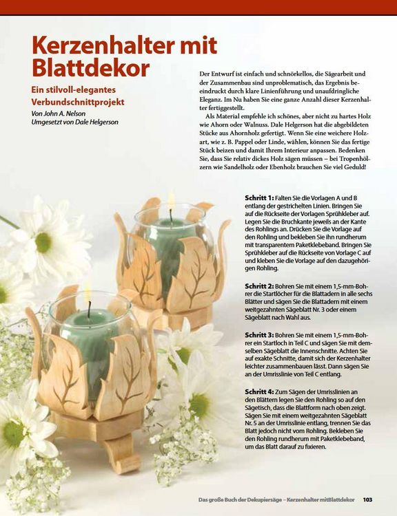 Produktbild: Das gro&szlig;e Buch der Dekupiers&auml;ge