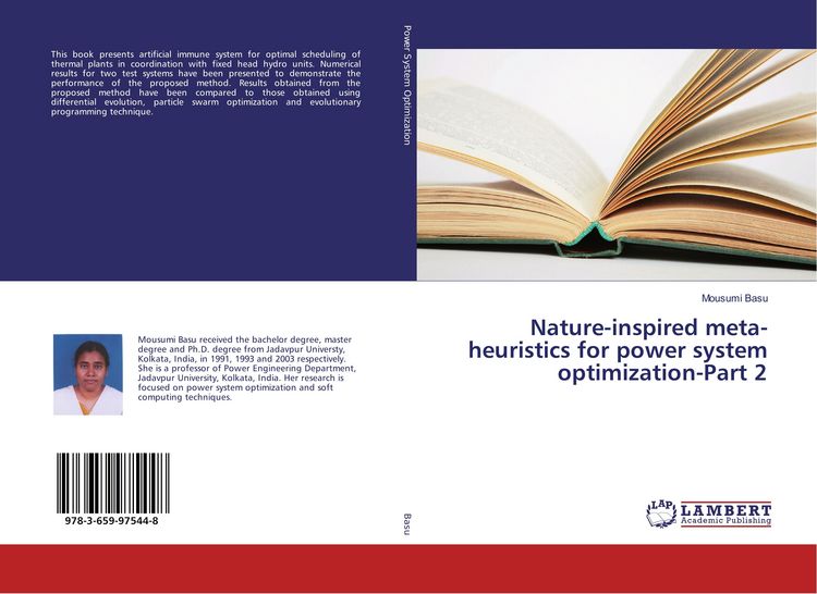 Produktbild: Nature-inspired meta-heuristics for power system optimization-Part 2