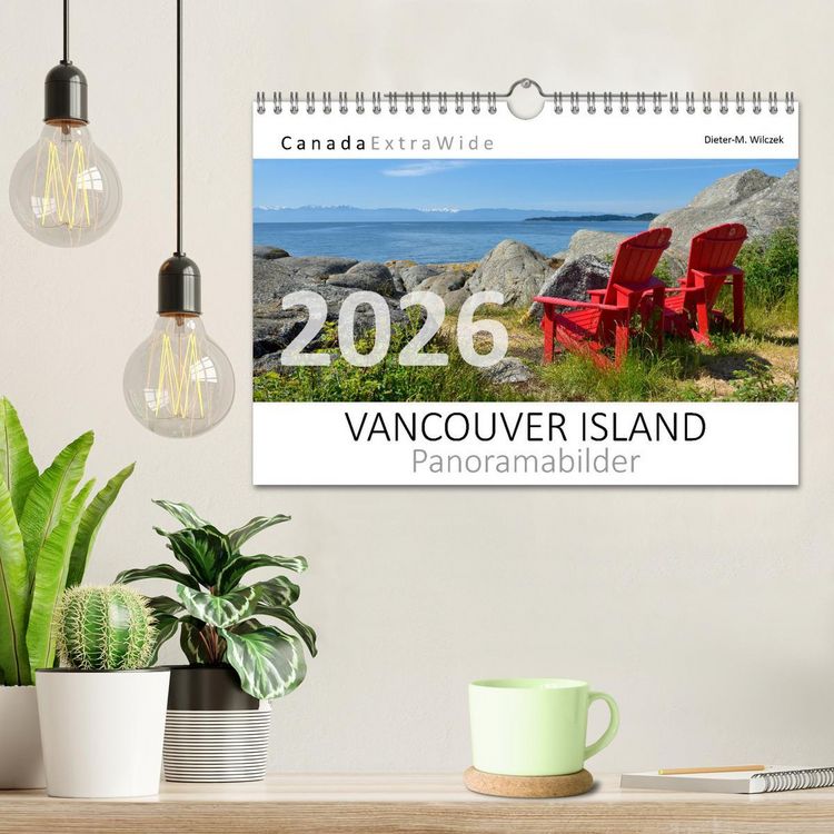 Produktbild: Vancouver Island Panoramabilder (Wandkalender 2026 DIN A4 quer), CALVENDO Monatskalender