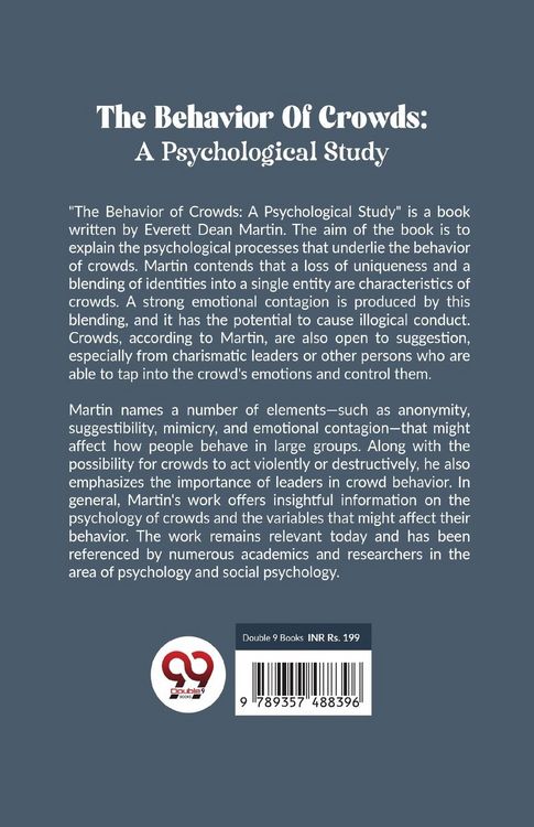Produktbild: The Behavior Of Crowds