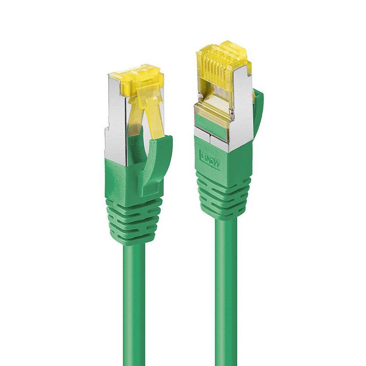 Produktbild: LINDY 47646 RJ45 S/FTP 0.50m Gr&uuml;n 1St.