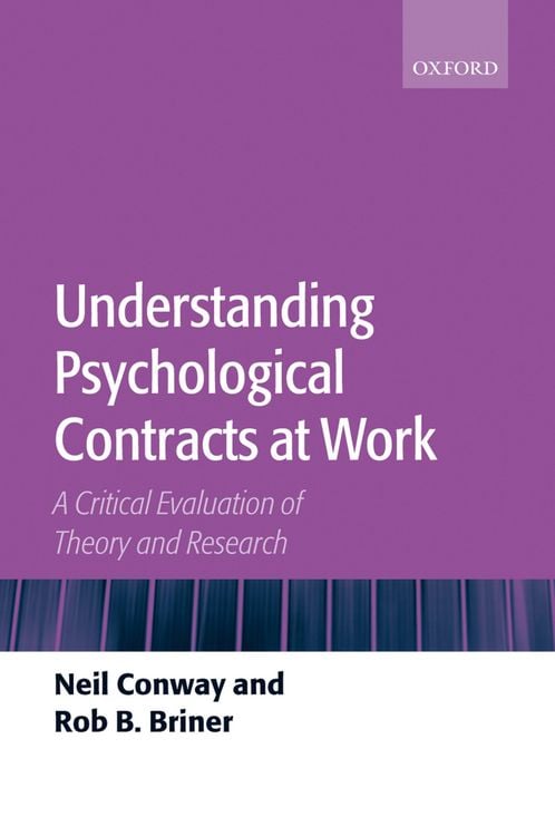 Produktbild: Understanding Psychological Contracts at Work