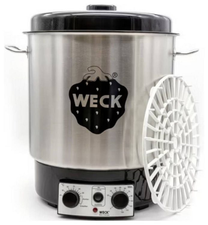 Produktbild: WECK WAT 25 Einkoch-/Hei&szlig;getr&auml;nkeautomat Edelstahl, Schwarz