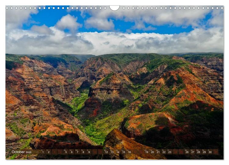 Produktbild: The Paradise of Hawaii (Wall Calendar 2026 DIN A3 landscape), CALVENDO 12 Month Wall Calendar