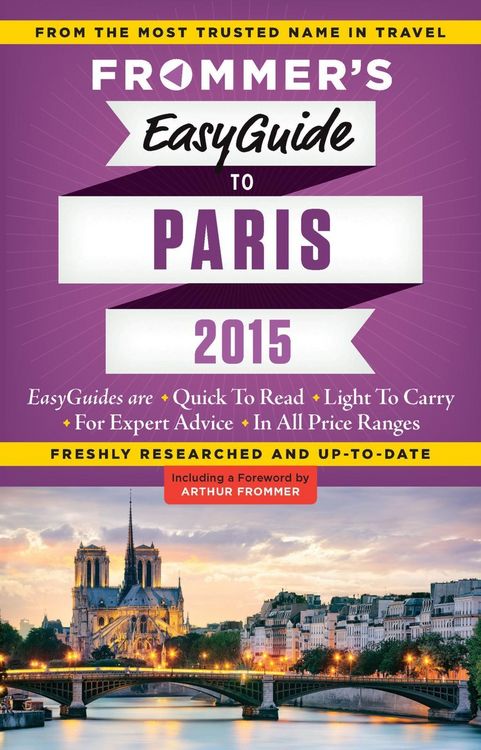 Produktbild: Frommer's EasyGuide to Paris 2015