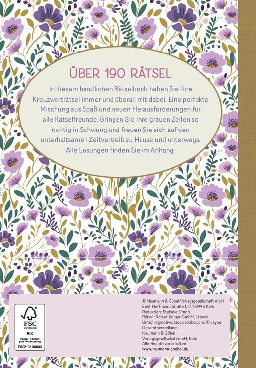 Produktbild: Kreuzwortr&auml;tsel f&uuml;r zwischendurch