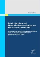 Produktbild: Public Relations und Mitarbeiterkommunikation von Wachstumsunternehmen