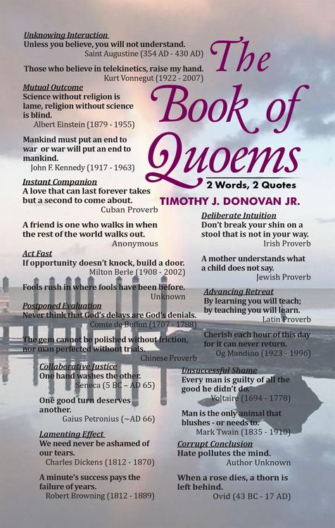 Produktbild: The Book of Quoems