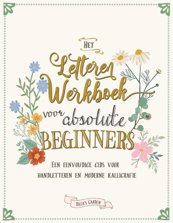 Produktbild: Het letteren werkboek voor absolute beginners