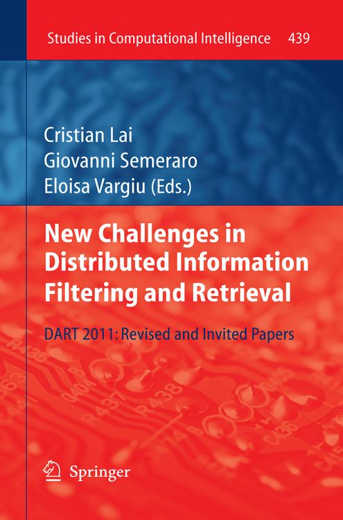 Produktbild: New Challenges in Distributed Information Filtering and Retrieval
