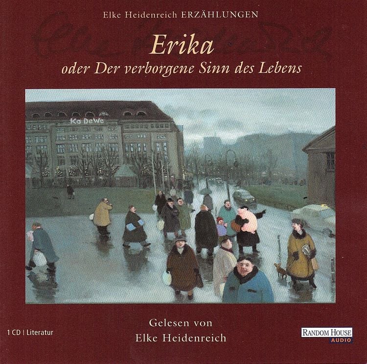 Produktbild: Erika - oder Der verborgene Sinn des Lebens