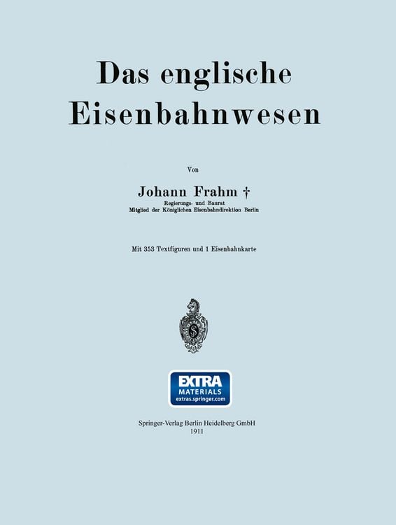 Produktbild: Das englische Eisenbahnwesen