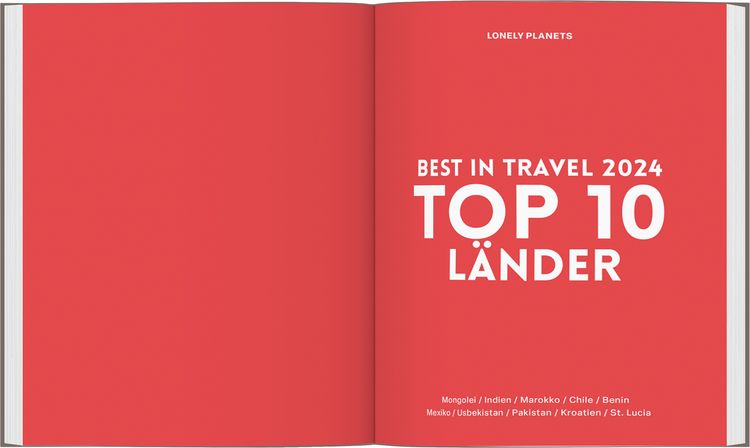 LONELY PLANET Reiseführer Lonely Planet Best in Travel 2024