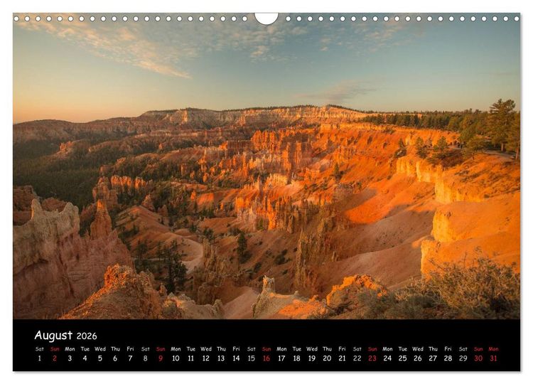 Produktbild: Beautiful Bryce Canyon (Wall Calendar 2026 DIN A3 landscape), CALVENDO 12 Month Wall Calendar