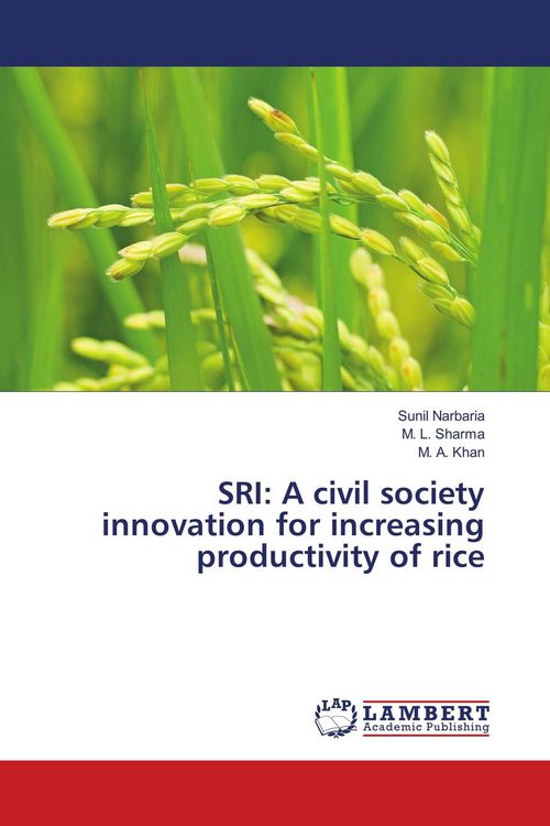 Produktbild: SRI: A civil society innovation for increasing productivity of rice