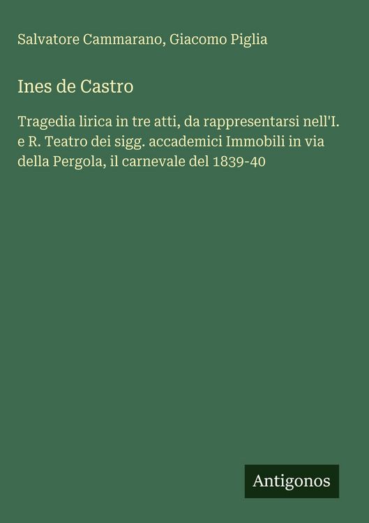 Produktbild: Ines de Castro