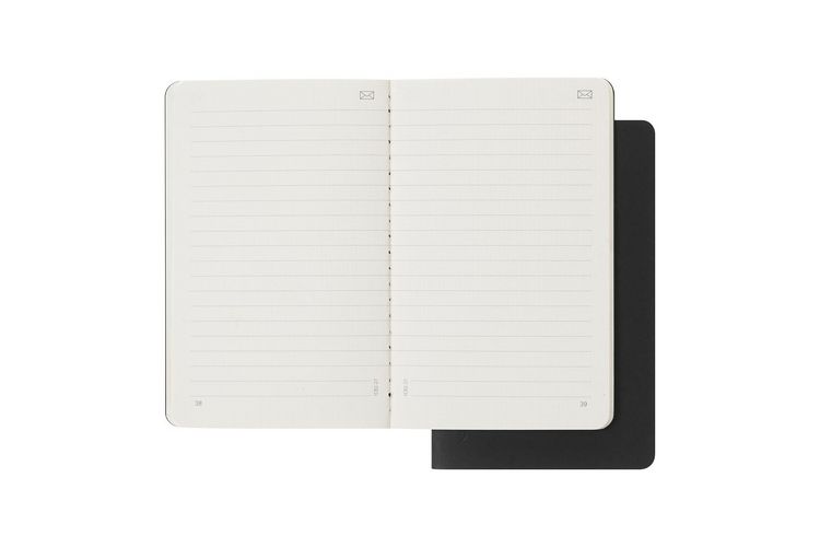 Produktbild: Moleskine Smart Cahier Journal, Pocket, Ruled, Black, Soft Cover (3.5 x 5.5)