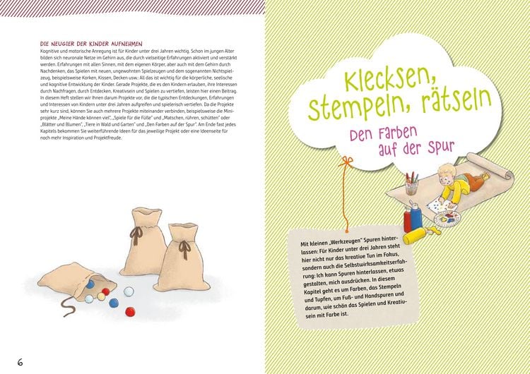 Produktbild: Krippenkinder in Aktion - 10 tolle Mini-Projekte