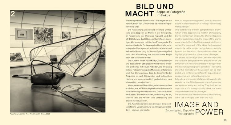 Produktbild: Zeppelin. Bild und Macht / Power and Image