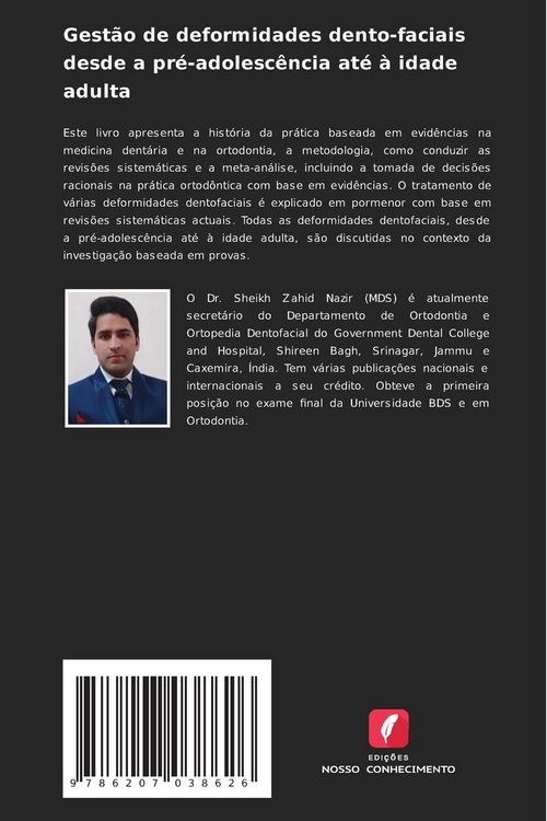Produktbild: Gest&atilde;o de deformidades dento-faciais desde a pr&eacute;-adolesc&ecirc;ncia at&eacute; &agrave; idade adulta