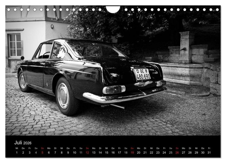 Produktbild: Lancia Flavia (Wandkalender 2026 DIN A4 quer), CALVENDO Monatskalender