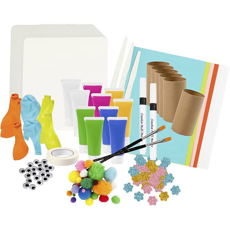 Produktbild: Creativ Company Mega Kreativ Set Malen, sortierte Farben