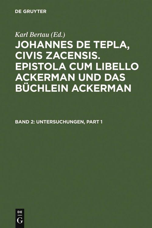 Produktbild: Untersuchungen