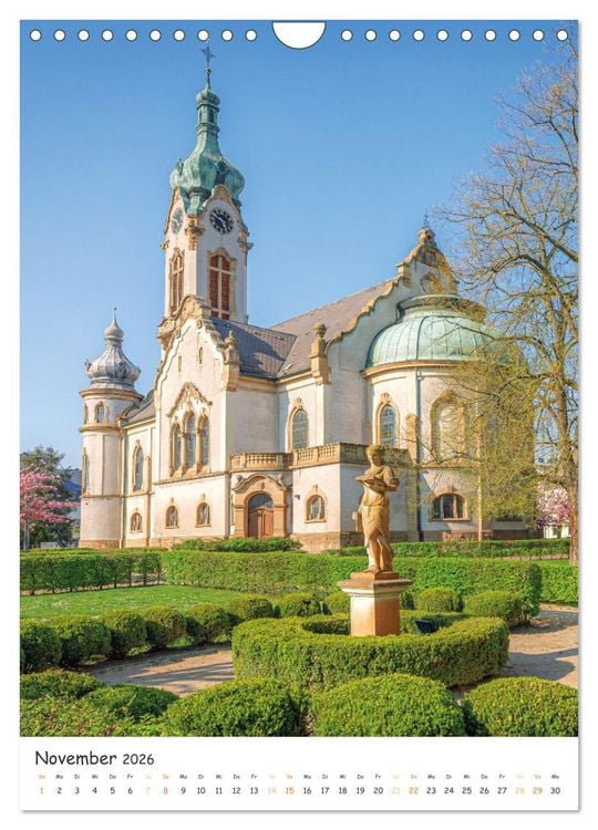 Produktbild: Rennstadt Hockenheim (Wandkalender 2026 DIN A4 hoch), CALVENDO Monatskalender