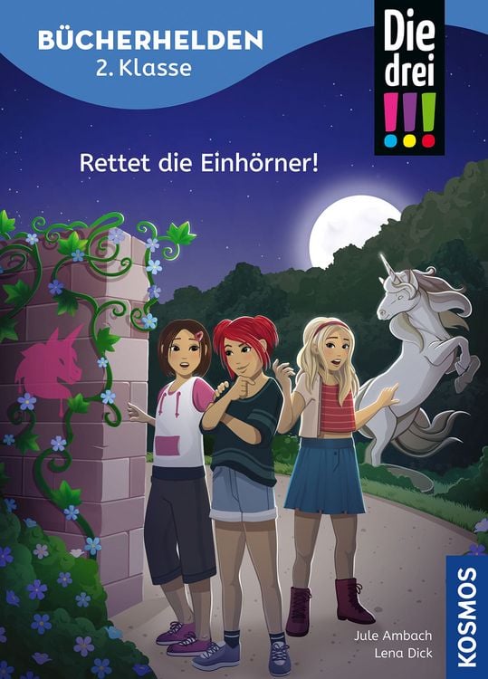 Bild vom Artikel Die drei !!!, Bücherhelden 2. Klasse, Rettet die Einhörner! vom Autor Jule Ambach