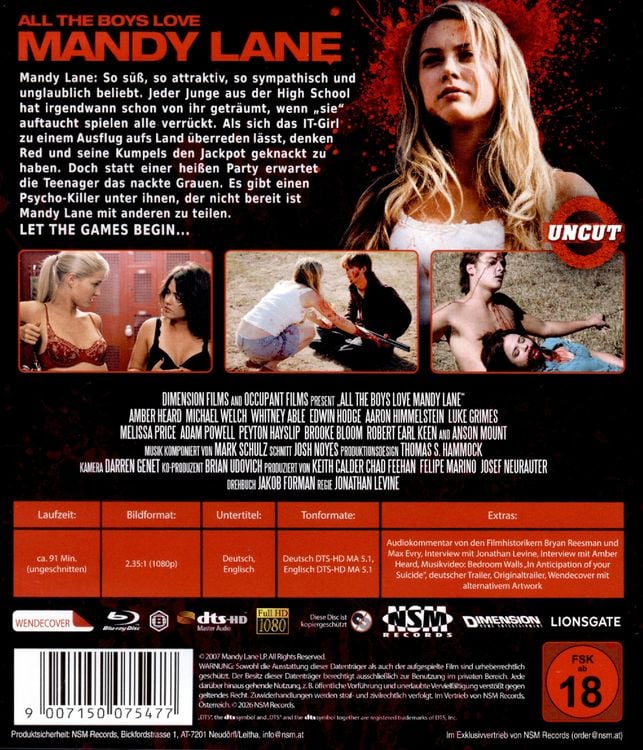 Produktbild: All the Boys Love Mandy Lane (uncut)