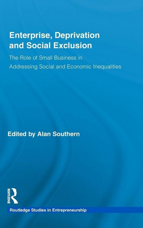 Produktbild: Enterprise, Deprivation and Social Exclusion