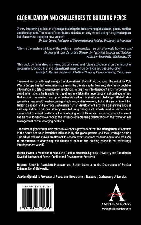 Produktbild: Globalization and Challenges to Building Peace