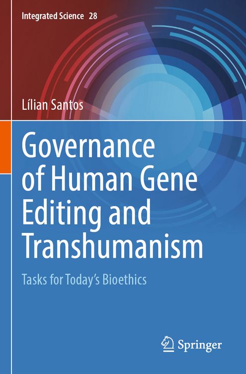 Produktbild: Governance of Human Gene Editing and Transhumanism