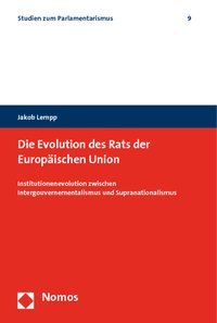 Produktbild: Die Evolution des Rats der Europ&auml;ischen Union