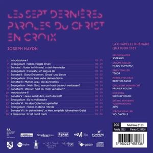 Produktbild: Les sept derni&iquest;res paroles du Christ en croix