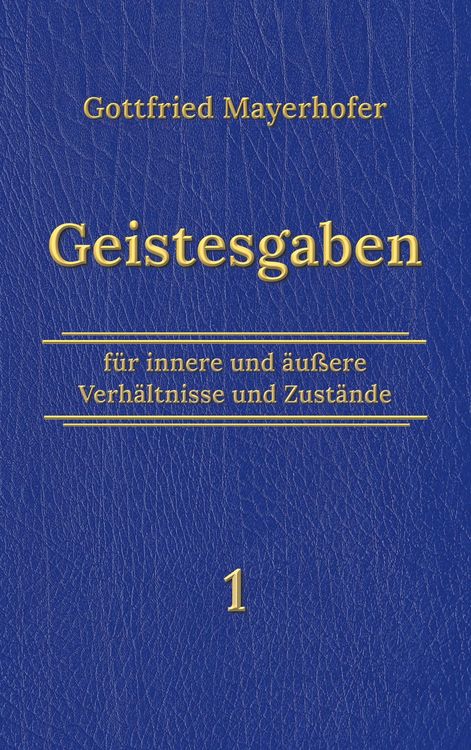 Produktbild: Geistesgaben 1