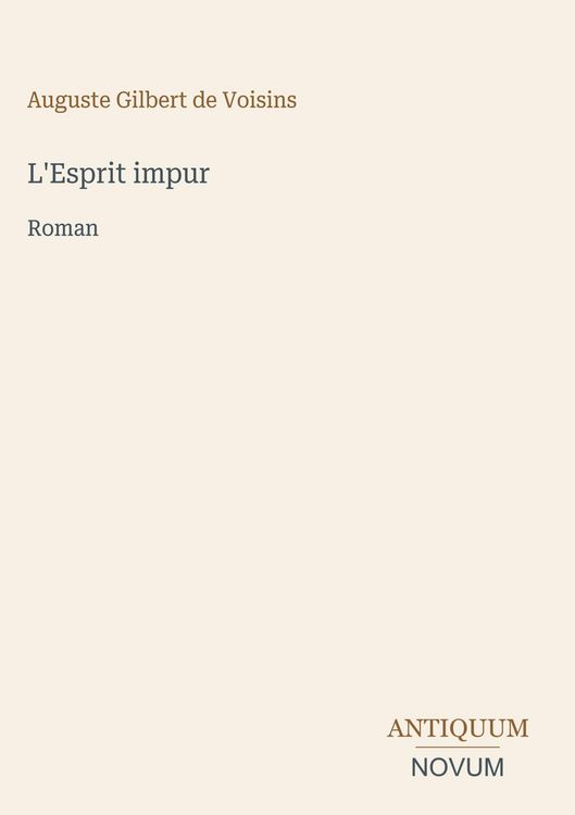 Produktbild: L'Esprit impur
