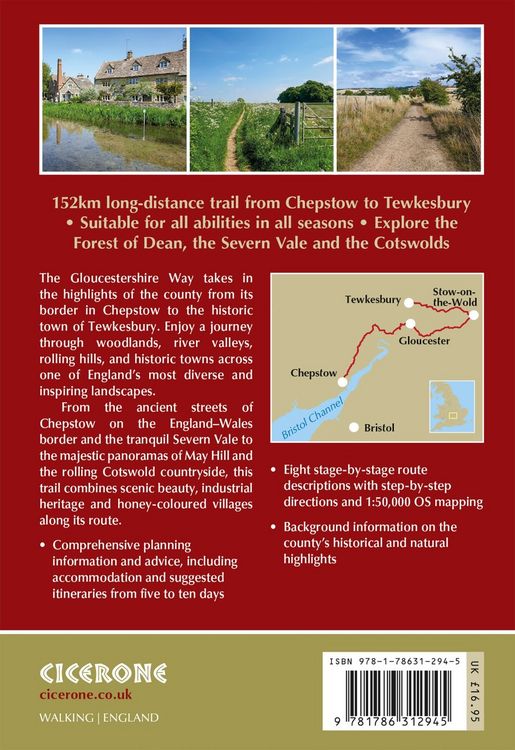 Produktbild: Walking the Gloucestershire Way