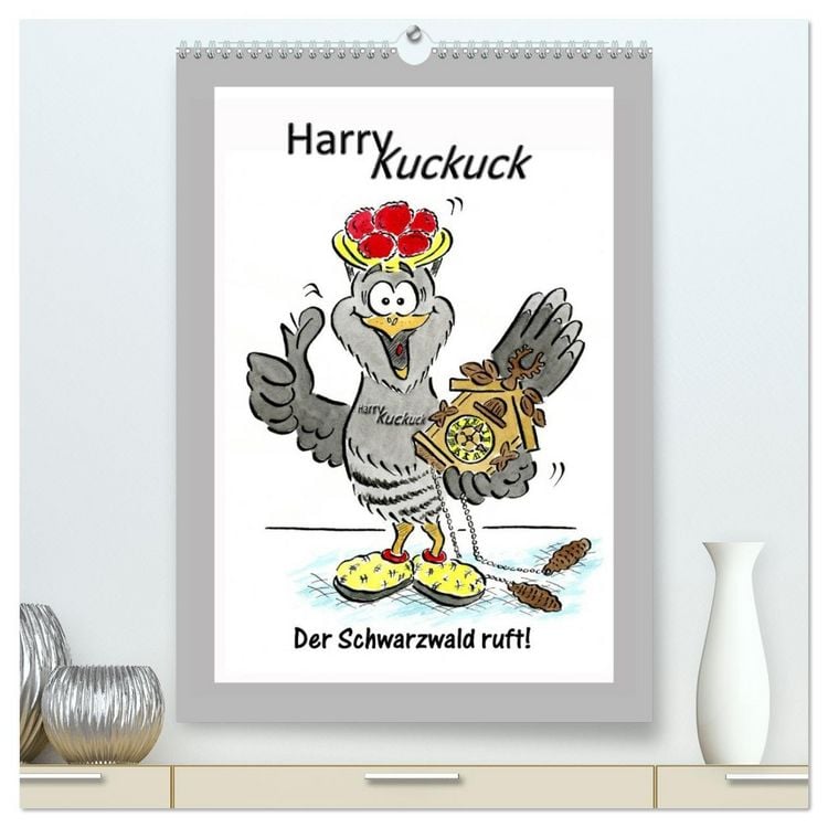 Produktbild: HarryKuckuck - Der Schwarzwald ruft (hochwertiger Premium Wandkalender 2026 DIN A2 hoch), Kunstdruck in Hochglanz