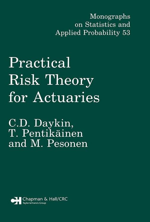 Produktbild: Practical Risk Theory for Actuaries