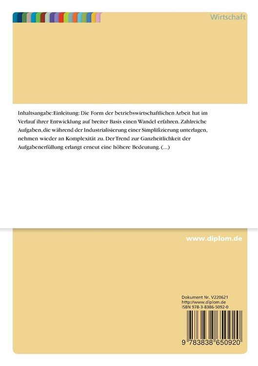Produktbild: Substitution von materiellen durch immaterielle Anreize