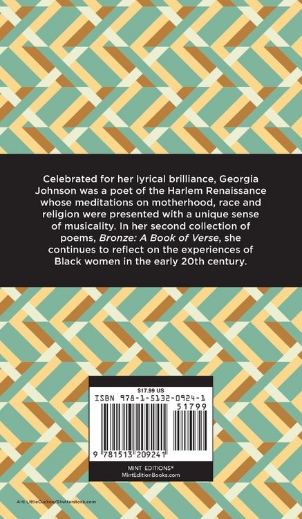 Produktbild: Bronze: A Book of Verse