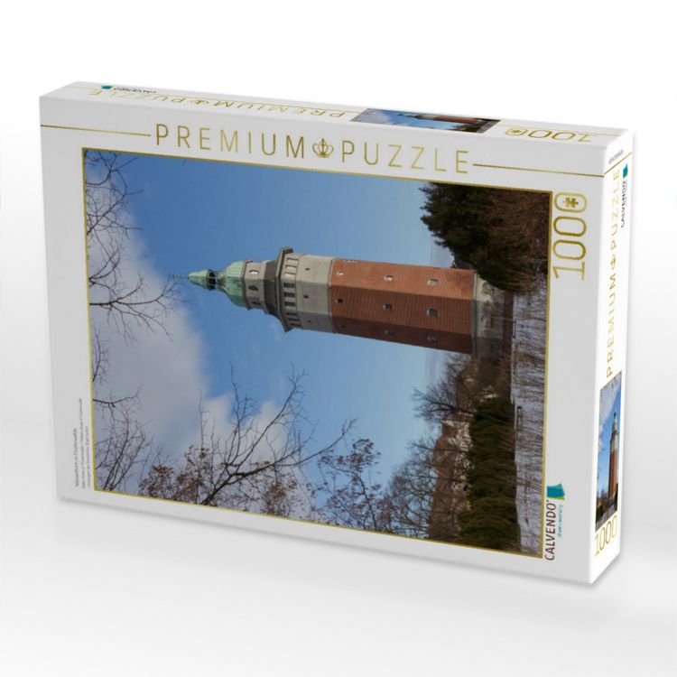 Produktbild: CALVENDO Puzzle Wasserturm in Finsterwalde | 1000 Teile Lege-Gr&ouml;&szlig;e 64x48cm Foto-Puzzle f&uuml;r gl&uuml;ckliche Stunden