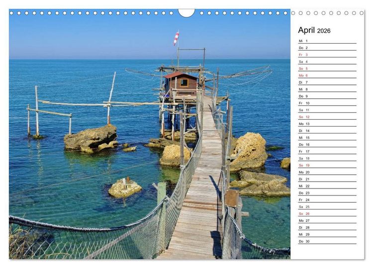Produktbild: Apulien (Wandkalender 2026 DIN A3 quer), CALVENDO Monatskalender