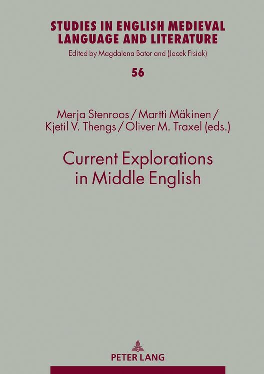 Produktbild: Current Explorations in Middle English
