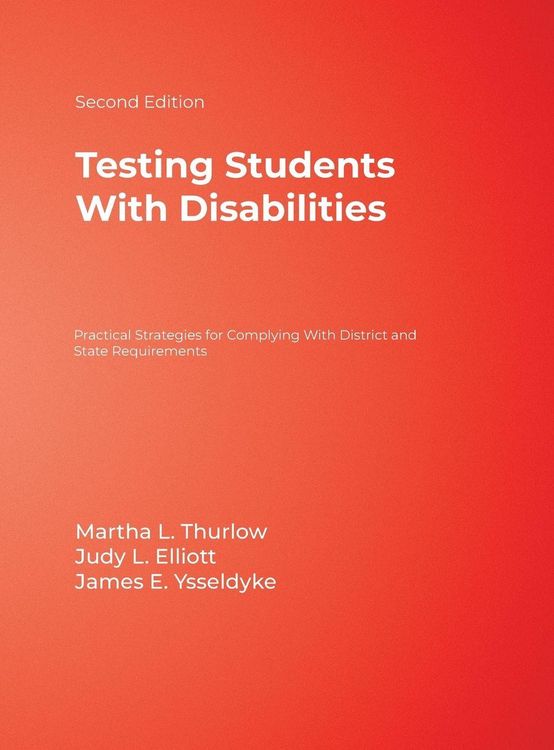 Produktbild: Testing Students With Disabilities