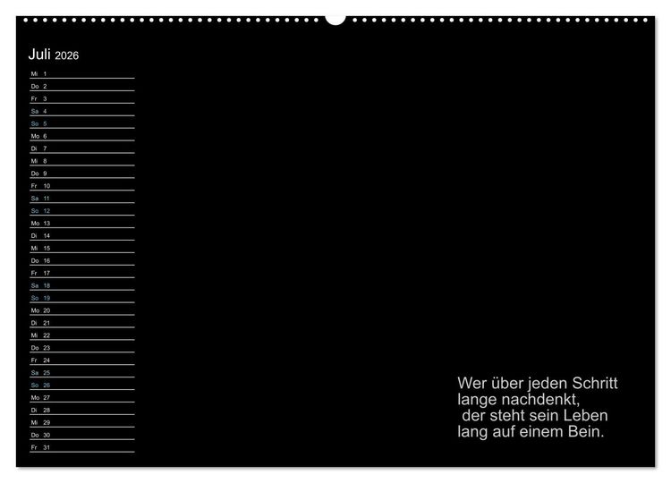 Produktbild: Mein Pers&ouml;nlicher Kalender (Wandkalender 2026 DIN A2 quer), CALVENDO Monatskalender