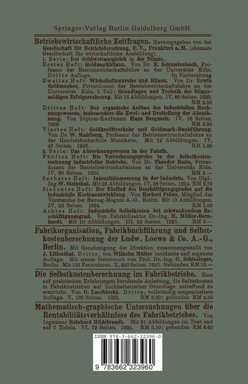 Produktbild: Die getrennte doppelte Erfolgsrechnung