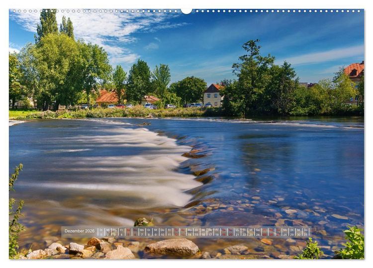 Produktbild: Th&uuml;ringer Traumlandschaften (hochwertiger Premium Wandkalender 2026 DIN A2 quer), Kunstdruck in Hochglanz